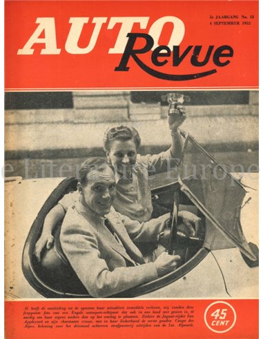 1952 AUTO REVUE MAGAZIN 18 NIEDERLÄNDISCH
