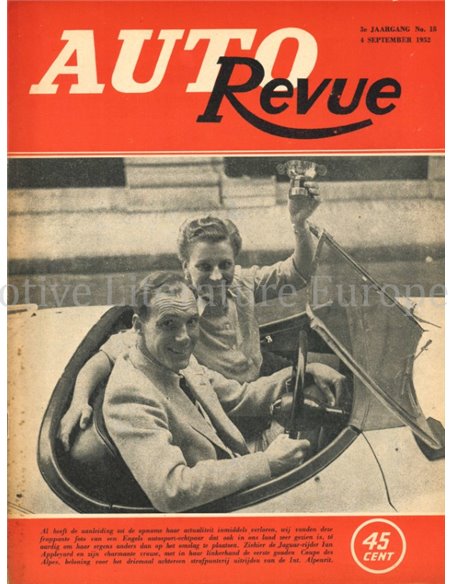 1952 AUTO REVUE MAGAZINE 18 DUTCH