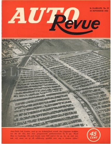 1952 AUTO REVUE MAGAZINE 19 DUTCH