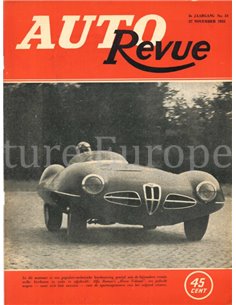 1952 AUTO REVUE MAGAZIN 24 NIEDERLÄNDISCH