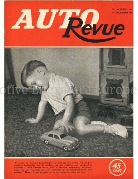 1952 AUTO REVUE MAGAZINE 25 DUTCH