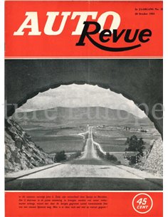 1954 AUTO REVUE MAGAZINE 2 NEDERLANDS