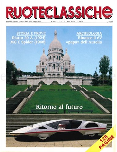 1990 RUOTECLASSICHE MAGAZINE 27 ITALIAN