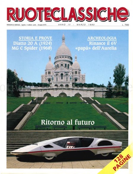 1990 RUOTECLASSICHE ZEITSCHRIFT 27 ITALIENISCH