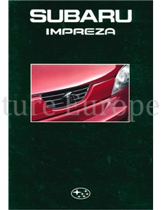 1996 SUBARU IMPREZA PROSPEKT NIEDERLÄNDISCH