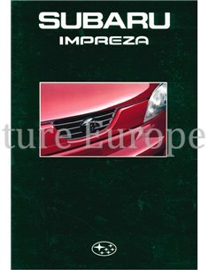1996 SUBARU IMPREZA BROCHURE NEDERLANDS