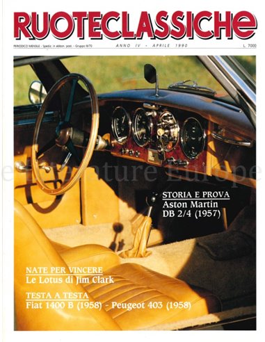1990 RUOTECLASSICHE MAGAZINE 28 ITALIAANS