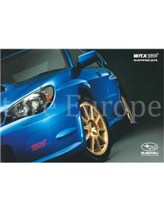 2006 SUBARU IMPREZA WRX STI PROSPEKT ENGLISCH