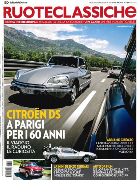 2015 RUOTECLASSICHE MAGAZINE 319 ITALIAANS