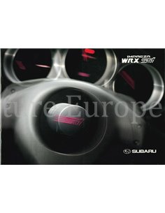 2004 SUBARU IMPREZA WRX STI BROCHURE NEDERLANDS