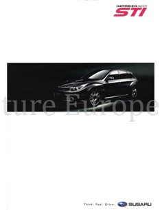 2008 SUBARU IMPREZA WRX STI BROCHURE JAPANESE