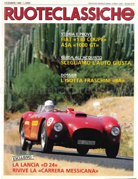 1988 RUOTECLASSICHE MAGAZINE 13 ITALIAN