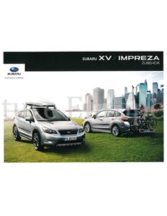 2014 SUBARU XV / IMPREZA ZUBEHÖR PROSPEKT DEUTSCH