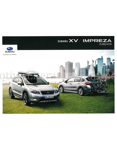 2014 SUBARU XV / IMPREZA ZUBEHÖR PROSPEKT DEUTSCH