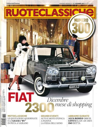 2013 RUOTECLASSICHE ZEITSCHRIFT 300 ITALIENISCH