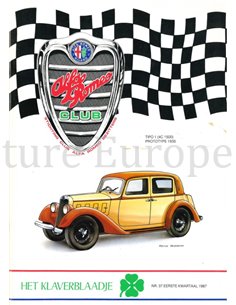 1987 ALFA ROMEO CLUB HET KLAVERBLAADJE 37 DUTCH