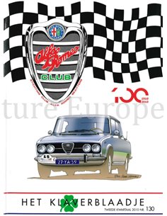 2010 ALFA ROMEO CLUB HET KLAVERBLAADJE 130 NEDERLANDS