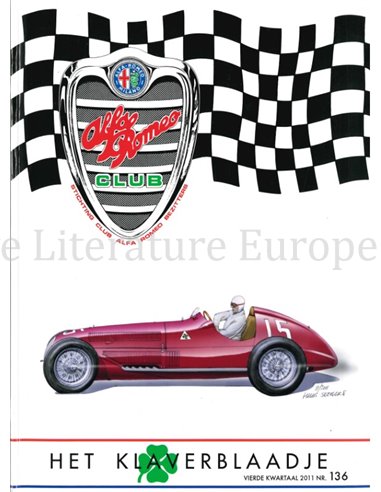 2011 ALFA ROMEO CLUB HET KLAVERBLAADJE 136 NEDERLANDS