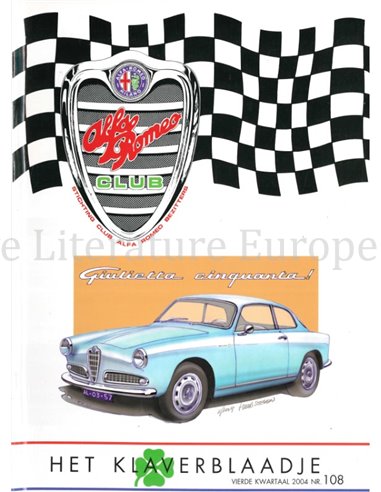 2004 ALFA ROMEO CLUB HET KLAVERBLAADJE 108 NIEDERLÄNDISCH