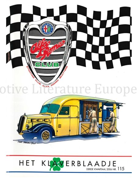 2006 ALFA ROMEO CLUB HET KLAVERBLAADJE 115 DUTCH