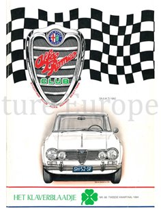 1994 ALFA ROMEO CLUB HET KLAVERBLAADJE 66 NEDERLANDS