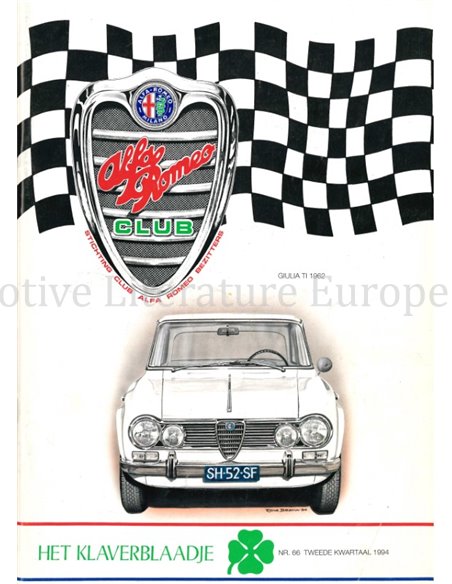 1994 ALFA ROMEO CLUB HET KLAVERBLAADJE 66 NIEDERLÄNDISCH