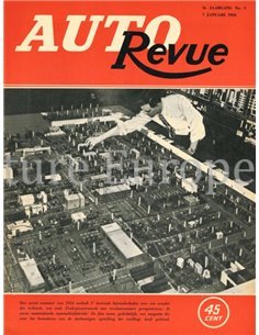 1954 AUTO REVUE MAGAZINE 1 NEDERLANDS