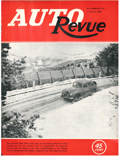 1955 AUTO REVUE MAGAZINE 3 NEDERLANDS