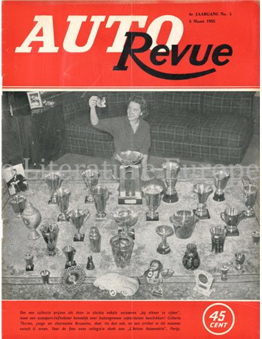 1955 AUTO REVUE MAGAZIN 3 NIEDERLÄNDISCH