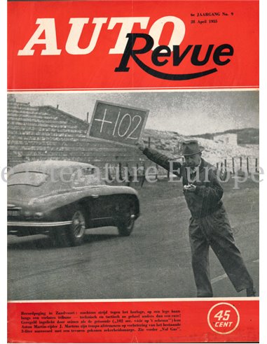 1955 AUTO REVUE MAGAZINE 4 DUTCH
