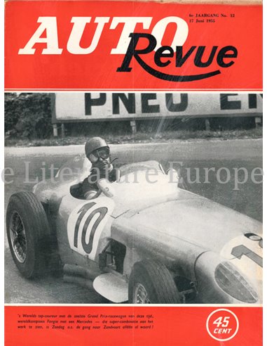 1955 AUTO REVUE MAGAZINE 3 NEDERLANDS