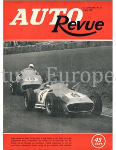 1955 AUTO REVUE MAGAZINE 3 NEDERLANDS