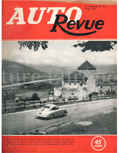 1955 AUTO REVUE MAGAZINE 3 NEDERLANDS
