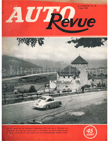 1955 AUTO REVUE MAGAZIN 3 NIEDERLÄNDISCH