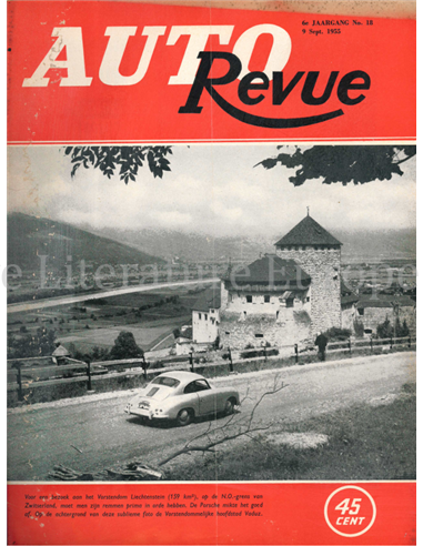 1955 AUTO REVUE MAGAZINE 4 DUTCH