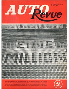 1955 AUTO REVUE MAGAZINE 4 DUTCH