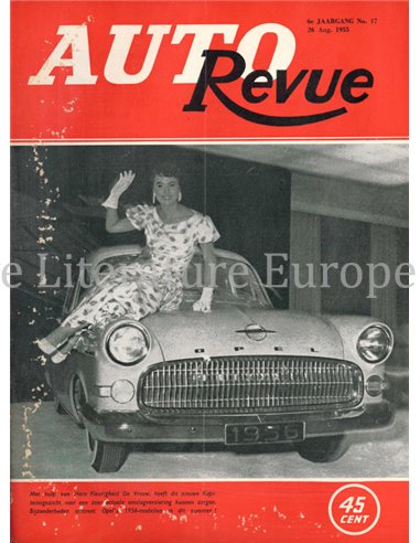 1955 AUTO REVUE MAGAZINE 3 NEDERLANDS