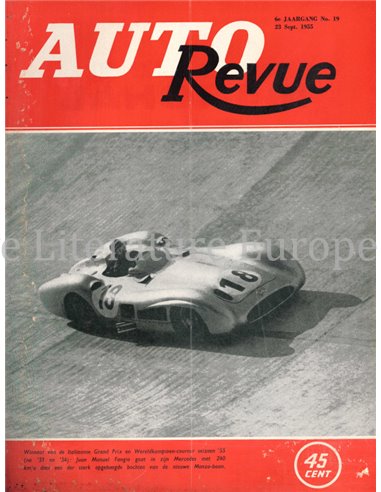 1955 AUTO REVUE MAGAZINE 3 NEDERLANDS