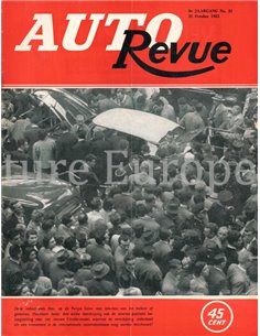 1955 AUTO REVUE MAGAZINE 4 DUTCH