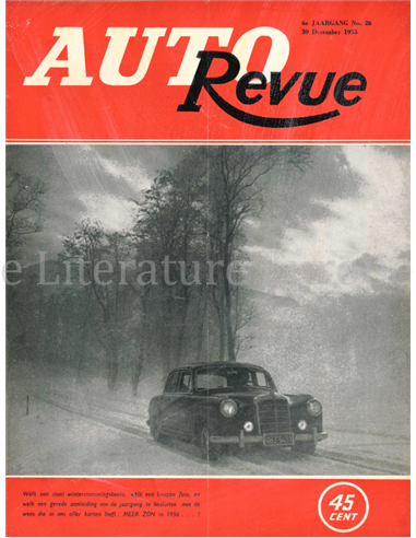 1955 AUTO REVUE MAGAZINE 25 NEDERLANDS