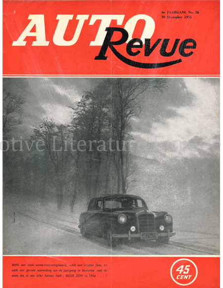 1955 AUTO REVUE MAGAZIN 25 NIEDERLÄNDISCH