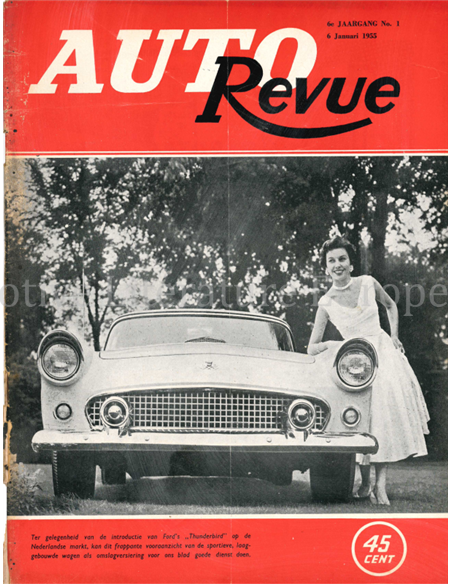 1955 AUTO REVUE MAGAZINE 1 DUTCH