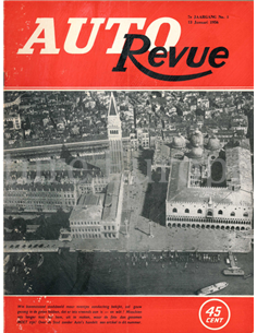 1956 AUTO REVUE MAGAZINE 1 DUTCH