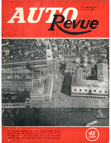 1955 AUTO REVUE MAGAZIN 1 NIEDERLÄNDISCH