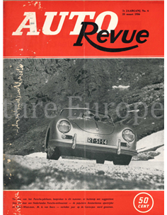 1956 AUTO REVUE MAGAZINE 1 DUTCH