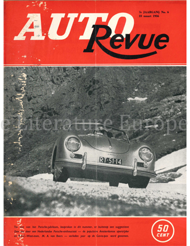 1955 AUTO REVUE MAGAZINE 1 NEDERLANDS