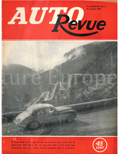 1955 AUTO REVUE MAGAZIN 1 NIEDERLÄNDISCH