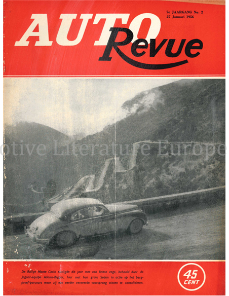 1955 AUTO REVUE MAGAZIN 1 NIEDERLÄNDISCH