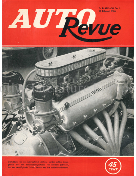 1955 AUTO REVUE MAGAZINE 1 NEDERLANDS