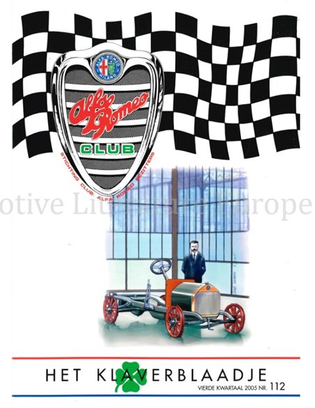 2005 ALFA ROMEO CLUB HET KLAVERBLAADJE 112 NIEDERLÄNDISCH